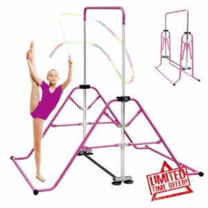 Folding Gymnastics Bar for Kids