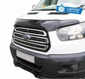 Compatible FOR FORD TRANSIT MK8 BONNET WIND STONE DEFLECTOR PROTECTOR NOT BONNET BRA 2014-2018