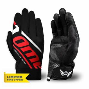 GT OMEGA Trackline Sim Racing Glove - Breathable Driving Gloves for Sim Racing
