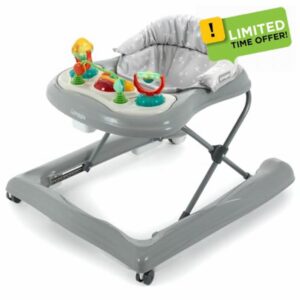 Puggle Speedy Baby Walker - Scattered Stars Grey