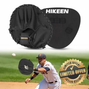 Hikeen 2-Piece Pancake Baseball & Softball Training Glove