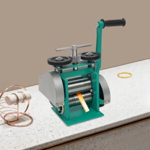 120mm Commercial Combination Rolling Mill for Metal Jewelry Sheet Square Semicircle Pattern