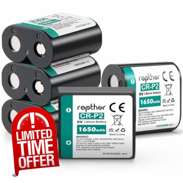 apthor CR-P2 Lithium Battery 6V 1650mAh