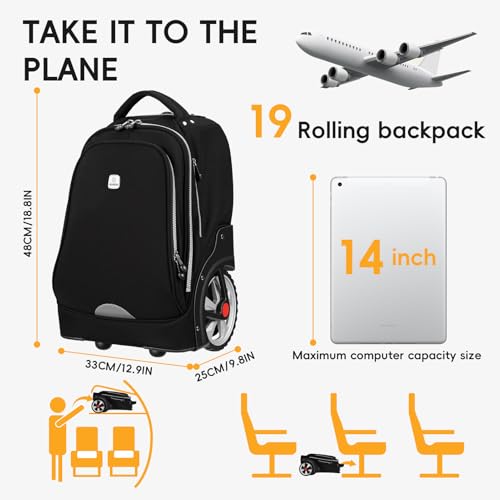 19 Inch Rolling Bag