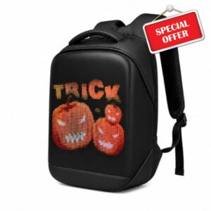 LED Screen Backpack with App Control