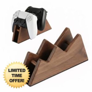 Solid Wood Controller Holder
