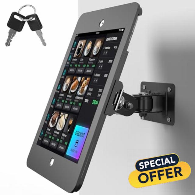 Anti-Theft iPad Wall Mount Bracket