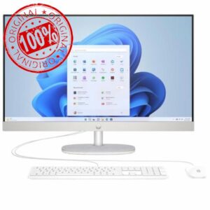 HP 27-CR0051na All-in-One Desktop PC | AMD Ryzen 7 7730U | 16GB RAM | 1TB SSD | 27" Full HD IPS Display | Windows 11 Home | Wi-Fi | HDMI | White