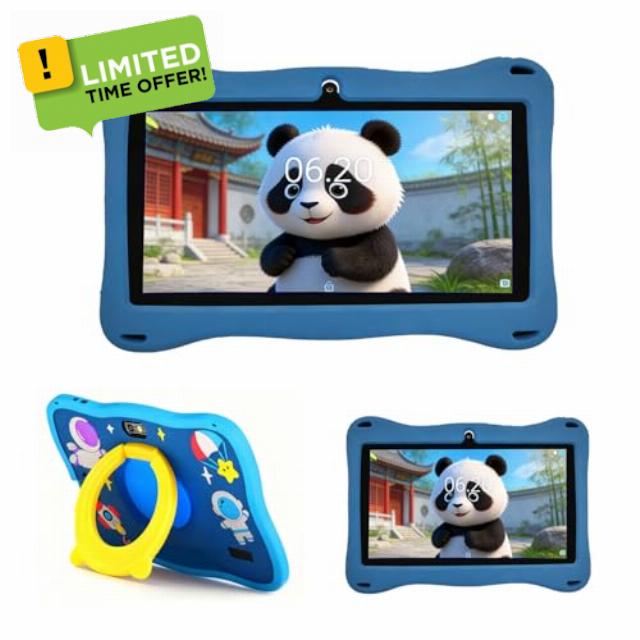 7 Inch Kids Tablet Android 13 for 3-7 Years Old