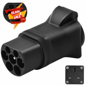 JULIK Type 2 to UK 3 Pin Adapter 13A