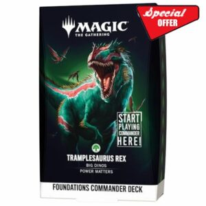 Magic: The Gathering Foundations Commander Deck - Tramplesaurus Rex (English Version)
