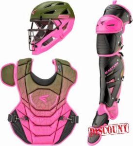 Easton MAV X Flash Camo Catcher’s Gear Box Set | Helmet