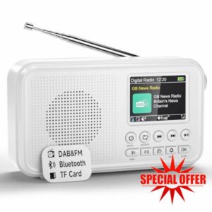 Roxicosly Portable DAB Radio