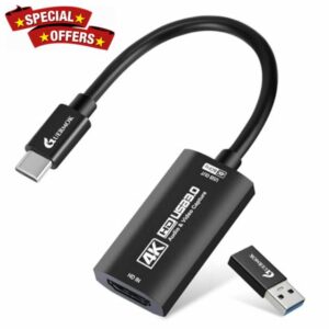 Guermok HDMI Capture Card 4K@60FPS