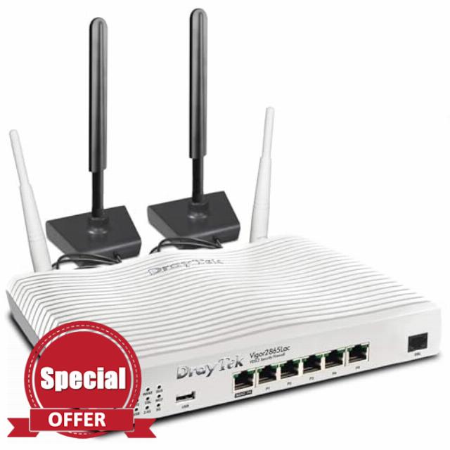 DrayTek Vigor 2865Lac (OEM VERSION) - 4G Ethernet Router