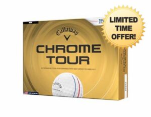 Callaway Golf Chrome Tour Premium Golf Ball 2026