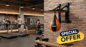 Aptliton Wall Mounted Speed Bag Set