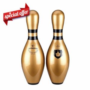 Rocketbilly Gold Tenpin Bowling Pin Skittle