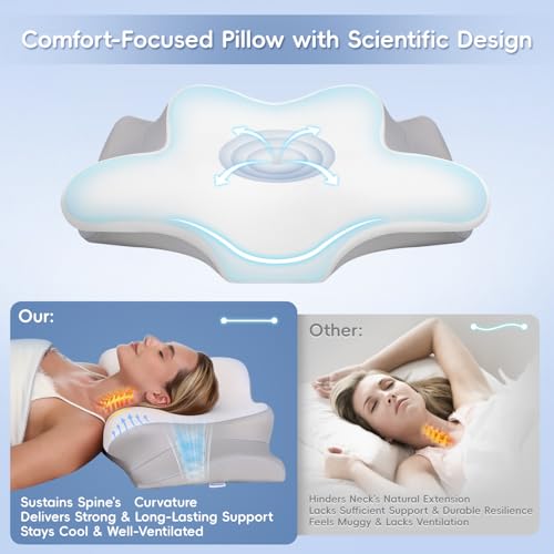 Neck Support Pillow for Side Sleepers