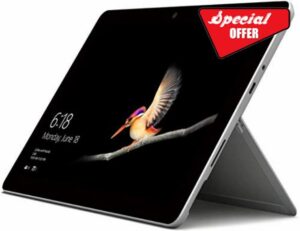 Microsoft Surface GO 10-Inch Tablet-PC - (Silver) (Intel Pentium 4415Y Gold Processor