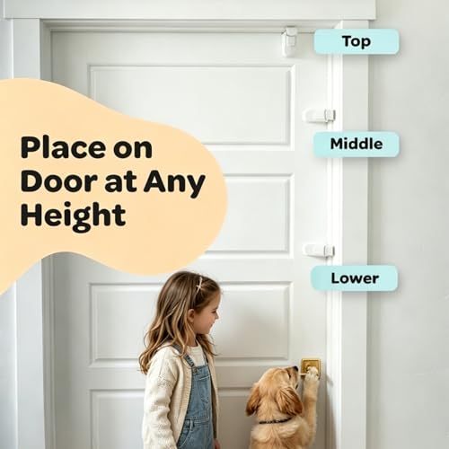 Tool Free Easy Install Baby Proof Door Latch
