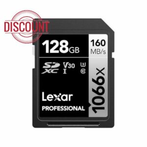 Lexar Professional 1066x SDXC UHS-I Memory Card 128GB