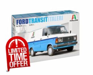 Italeri 3975 Ford Transit Italeri 1:24 Scale Plastic Model Kit/Plastic Model Assembly