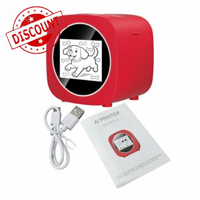 Jiawu AI Voice Sticker Printer for Kids