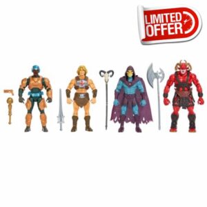 ​Masters of the Universe Action Figure Toy 4 Pack