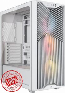 CORSAIR 3200D RS ARGB Mid-Tower PC Case – 3x RS120 ARGB PWM Fans Included