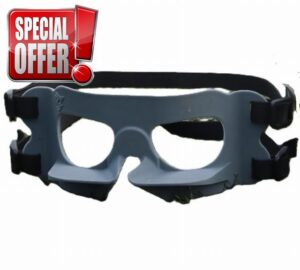 Visual Occlusion Football/Soccer Training Goggles – Predictive Ball-Striking Accuracy & Ambipedal Foot Development – Focused Vision Training Aid