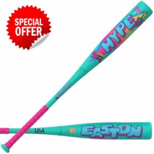 'Easton | 2026 | Hype Fire Baseball Bat | USA | -5 / -8 / -10 / -11 Drop | 2 5/8'' Barrel | 2 Pc. Composite'