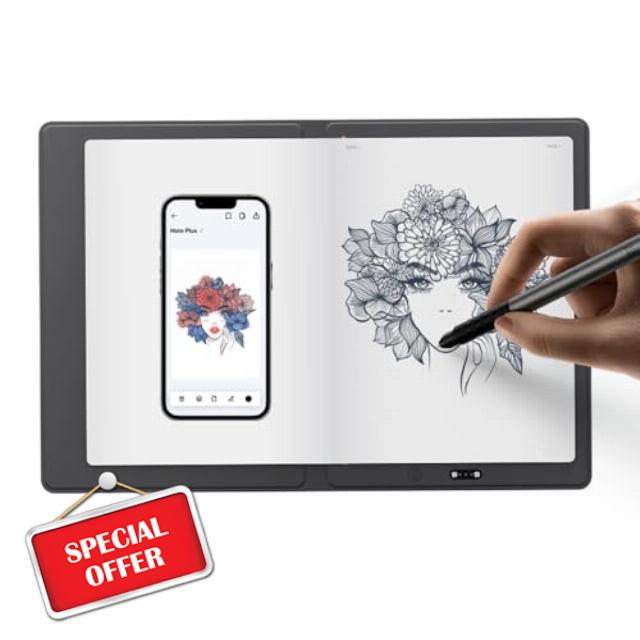 XPPen Note Plus Smart Notepad for Digital Writing