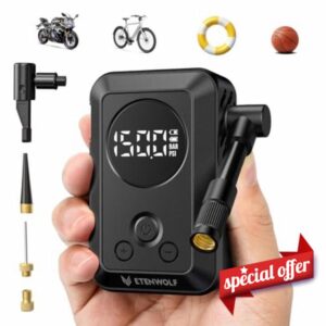 ETENWOLF Mini Electric Bike Pump