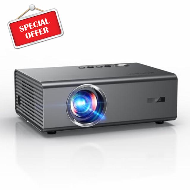 4K Smart Projector for Home & Bedroom | 1200 ANSI Brightness