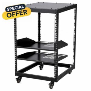 Garvee 15U Open Frame Server Rack