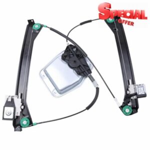 Window Regulator Front Left for VW Scirocco III 137 138 2008-2017 Passenger Side Electric Window Regulator Replacement 1K8837461G