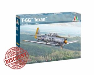 Italeri 92652 T-6G Texan 1:48 Scale Plastic Model Kit/Model Assembly