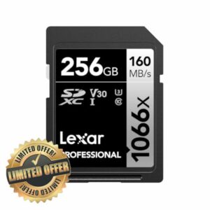 Lexar Professional 1066x SDXC UHS-I Memory Card 256GB
