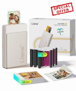 Liene Pearl N200 Pro Portable Mini Photo Printer