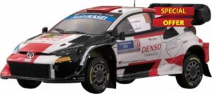 Bell Kit BEL026 1/24 Toyota GR Yaris Rally 1 Hybrid WRC 2023 Rally Mexico Winner (Supplementary Japanese Instruction Manual Included) Plastic Model
