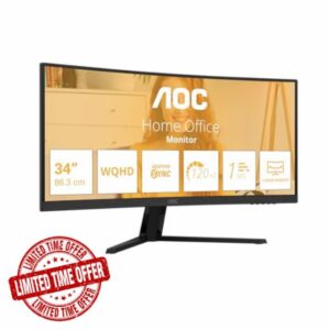 AOC CU34B3E 34 inch UW-QHD Monitor Curved