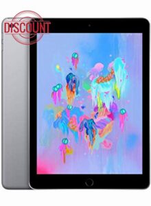 Apple iPad 6 WI-FI 32GB 2018 - Space Grey (Renewed)