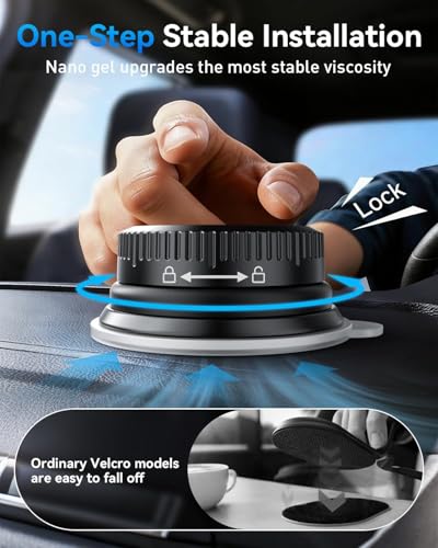 Dashboard Windshield Phone Holder for Magsafe iPhone 17-12