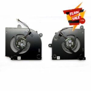 New CPU+GPU Cooling Fan Replacement for MSI Stealth 15M