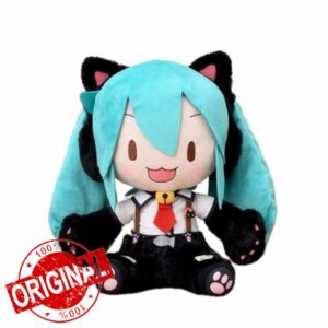 Vocaloid Fuwa Petit Hatsune Miku (Kitty Cat) Large Plush