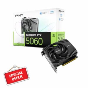 PNY GEFORCE RTX™ 5060 8GB Single Fan DLSS 4