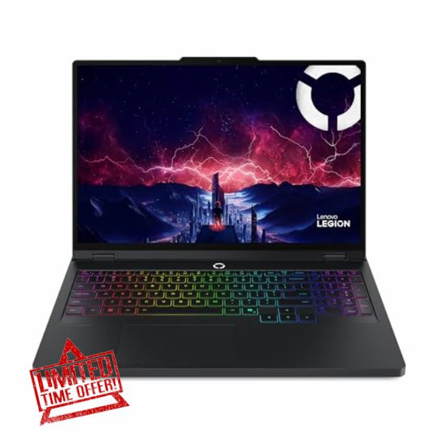 Lenovo Legion Pro 5 16ADR10 Gaming Laptop | AMD Ryzen 9 8940HX Processor | NVIDIA RTX 5070 Graphics | 32GB RAM | 1TB SSD | 16-inch WQXGA Display | Windows 11 Home | High-Performance Gaming Laptop