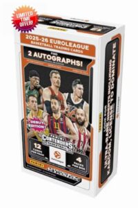 2025-26 Panini Contenders EuroLeague Basketball Hobby Box