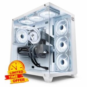 Vibox IX-566 Gaming PC • AMD Ryzen 7 7800X3D 8-Core • Nvidia RTX 5070 12GB • 32GB 5600MHz DDR5 RAM • 1TB SSD • Windows 11 • WiFi